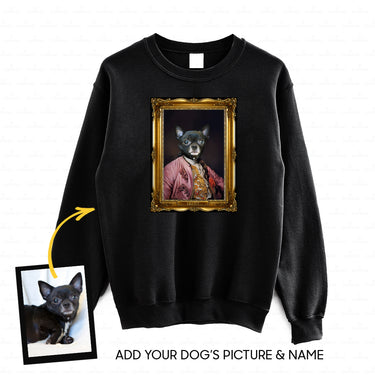 Personalized Dog Gift Idea - Royal Dog's Portrait 12 For Dog Lovers - Standard Crew Neck Sweatshirt